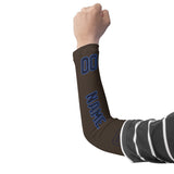 Custom Brown Navy Arm Sleeve