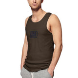Custom Brown Navy Men's Tank Top