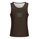 Custom Brown Blue Green Men's Tank Top