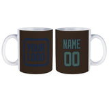 Custom Brown Blue Green Mug