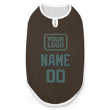 Custom Brown Blue Green Pet Vest