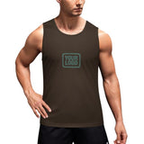 Custom Brown Blue Green Men's Tank Top
