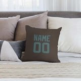 Custom Brown Blue Green Pillowcase