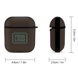 Custom Brown Blue Green AirPods Case