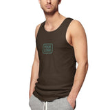 Custom Brown Blue Green Men's Tank Top