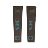 Custom Brown Blue Green Arm Sleeve