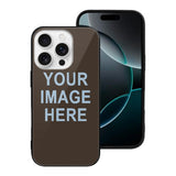 Custom Brown Light Blue Phone Case