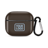 Custom Brown Light Blue AirPods Case (3rd Generation)