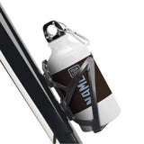 Custom Brown Light Blue Sports Bottle