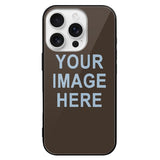 Custom Brown Light Blue Phone Case
