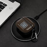 Custom Brown Light Blue AirPods Case (3rd Generation)