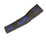 Custom Brown Sky Blue Arm Sleeve