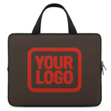 Custom Brown Orange Red Laptop Bag