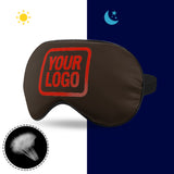 Custom Brown Orange Red Sleep Mask