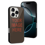 Custom Brown Coral Red Phone Case