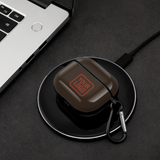 Custom Brown Coral Red AirPods Case (3rd Generation)