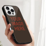 Custom Brown Coral Red Phone Case