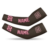 Custom Brown Light Pink Arm Sleeve