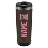 Custom Brown Light Pink Stainless Steel Water Cup