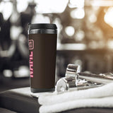 Custom Brown Light Pink Stainless Steel Water Cup