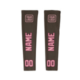 Custom Brown Light Pink Arm Sleeve
