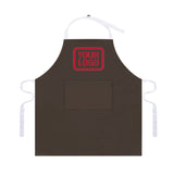 Custom Brown Red Apron