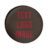 Custom Brown Red Truck Tires