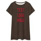 Custom Brown Red Nachthemd