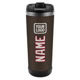 Custom Brown White Stainless Steel Water Cup