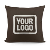 Custom Brown White Pillowcase