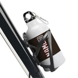 Custom Brown White Sports Bottle