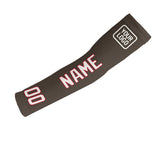Custom Brown White Arm Sleeve