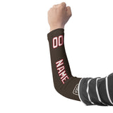 Custom Brown White Arm Sleeve
