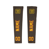 Custom Brown Gold Arm Sleeve