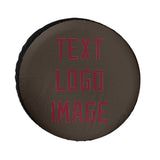 Custom Brown Crimson Red Truck Tires