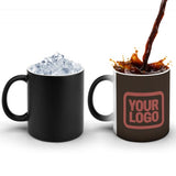 Custom Brown Copper Rose Magic Mug