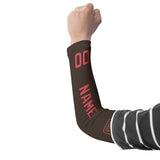 Custom Brown Copper Rose Arm Sleeve