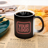 Custom Brown Copper Rose Magic Mug