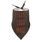 Custom Brown Coral Red Pet Scarf