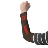 Custom Brown Orange Red Arm Sleeve