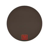 Custom Brown Orange Red Round Table Cloth
