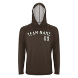 Custom Brown Cream UV-Hoodie