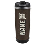 Custom Brown Cream Stainless Steel Water Cup