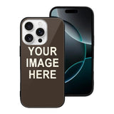 Custom Brown Cream Phone Case