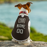 Custom Brown Cream Pet Vest