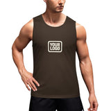Custom Brown Cream Men's Tank Top