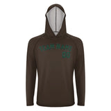 Custom Brown Green UV-Hoodie