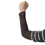 Custom Brown Purple Arm Sleeve