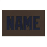 Custom Brown Navy Beach Towel