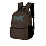Custom Brown Blue Green Kids Backpack